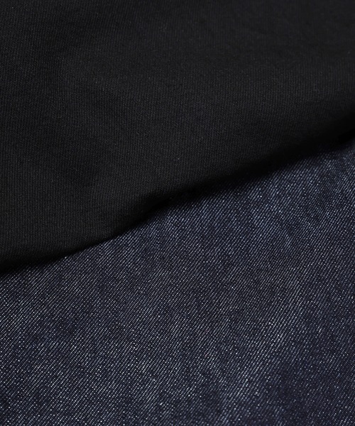 CULLNI(クルニ)の「MINIMAL TAILORED JACKET(テーラードジャケット・メンズ・ブラック/ダークインディゴブルー・2/1)」の5枚目の写真