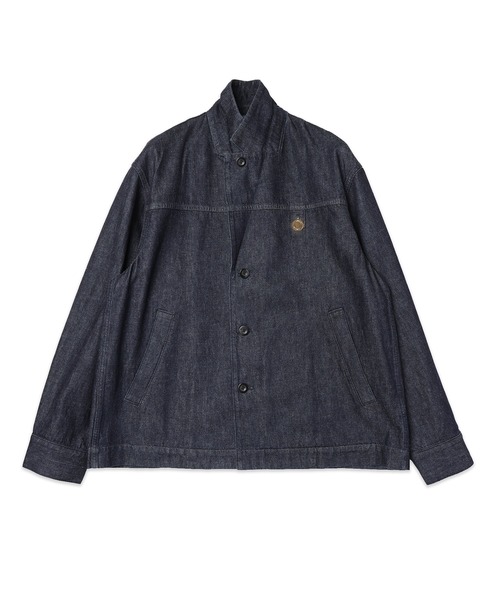 CULLNI(クルニ)の「MINIMAL TAILORED JACKET(テーラードジャケット・メンズ・ブラック/ダークインディゴブルー・2/1)」の7枚目の写真