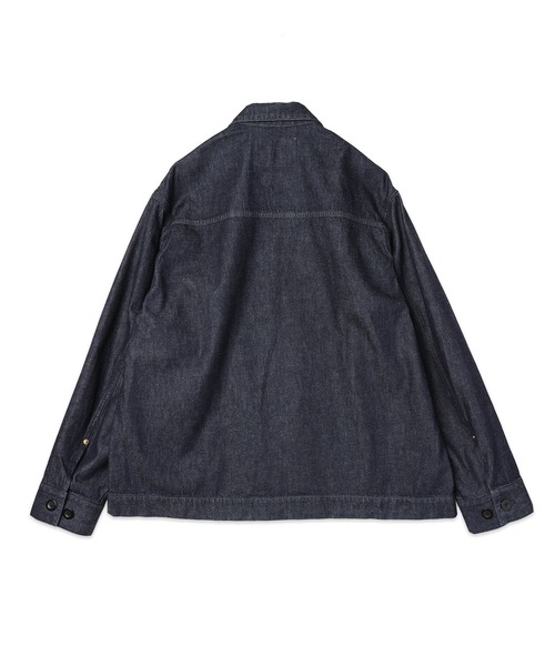 CULLNI(クルニ)の「MINIMAL TAILORED JACKET(テーラードジャケット・メンズ・ブラック/ダークインディゴブルー・2/1)」の8枚目の写真