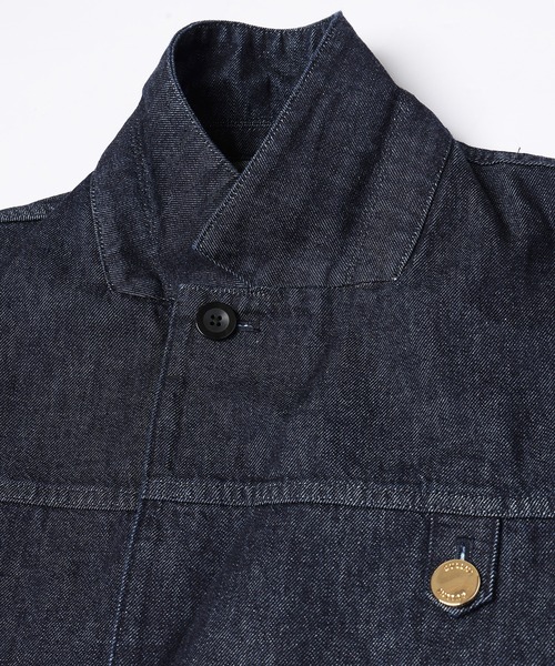 CULLNI(クルニ)の「MINIMAL TAILORED JACKET(テーラードジャケット・メンズ・ブラック/ダークインディゴブルー・2/1)」の10枚目の写真