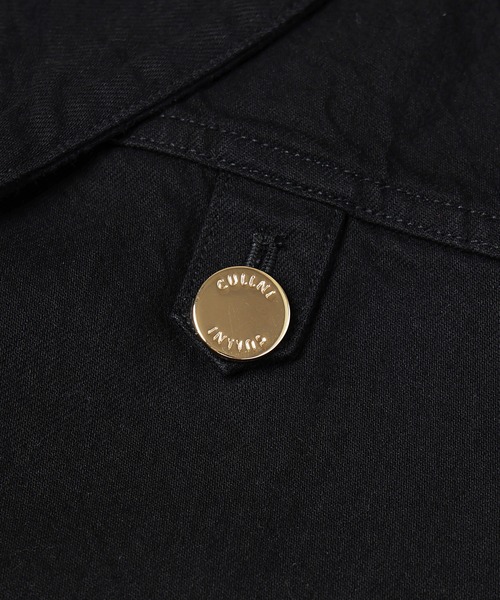 CULLNI(クルニ)の「MINIMAL TAILORED JACKET(テーラードジャケット・メンズ・ブラック/ダークインディゴブルー・2/1)」の17枚目の写真