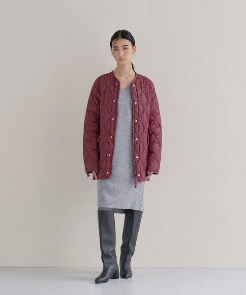 cloenc(クロエンス)の「【2WAY】Vネックニットワンピース(ワンピース・レディース・チャコール/ベージュ系8/グレー系4・02)」の16枚目の写真