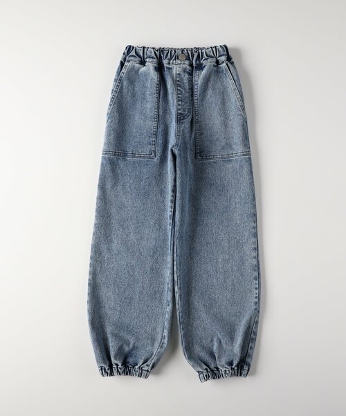MPS（エムピーエス）の「《累計販売本数2000万本突破の人気シリーズ/110-160cm展開》MPS デニムジョガーパンツ（その他パンツ・キッズ・ブラック/チャコールグレー/ライトブルー・15 /14/13/12/16/11）」の3枚目の写真