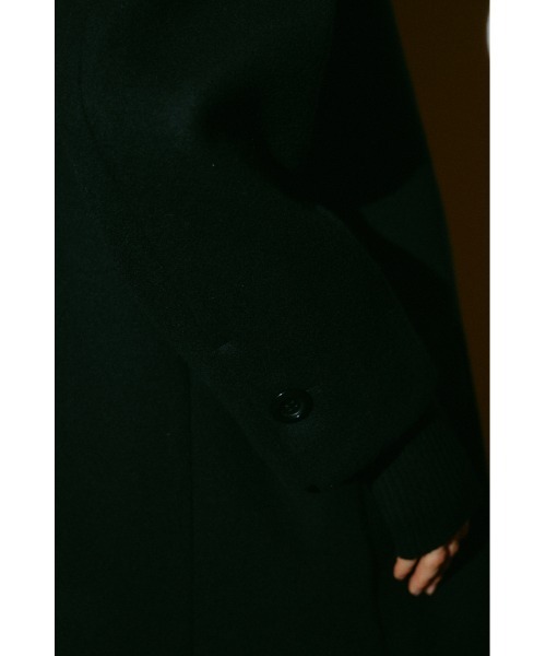 RIM.ARK(リムアーク)の「【26FW OUTER PRE ORDER】Oversized wool tailored CT(オーバーサイズド ウール テーラード コート)(テーラードジャケット・レディース・ブラウン/ブラック/トップグレー・36/38)」の11枚目の写真