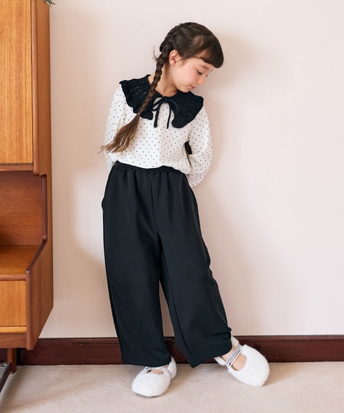 Piet（ピエット）の「バックリボンスウェットパンツ（スウェットパンツ・キッズ・グレー/ブラック・100/130/120/110）」の10枚目の写真