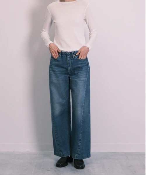 TANAKA(タナカ)の「【TANAKA/タナカ】BOY JEAN TROUSERS(デニムパンツ・メンズ・インディゴブルー・30 inch/32inch/34inch)」の2枚目の写真