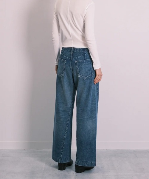 TANAKA(タナカ)の「【TANAKA/タナカ】BOY JEAN TROUSERS(デニムパンツ・メンズ・インディゴブルー・30 inch/32inch/34inch)」の4枚目の写真