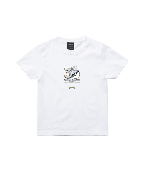 ZOZOSPOT(ゾゾスポット)の「Pokemon 30th Anniversary 1025 T-shirt 「シルヴァディ(タイプ:ノーマル)」(Tシャツ/カットソー・レディース・ホワイト・SMALL/MEDIUM/LARGE/X-LARGE/XX-LARGE/XXX-LARGE/100cm/110cm/120cm/130cm/140cm/150cm/160cm)」の2枚目の写真