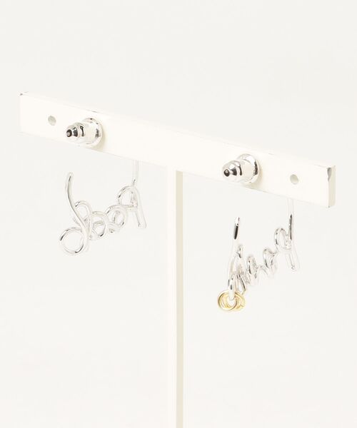 LAPUIS（ラピュイ）の「LAPUIS/GOOD EARRINGS（ピアス（両耳用）・レディース・シルバー/ゴールド・ONE SIZE）」の9枚目の写真