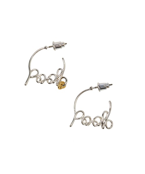 LAPUIS（ラピュイ）の「LAPUIS/GOOD EARRINGS（ピアス（両耳用）・レディース・シルバー/ゴールド・ONE SIZE）」の4枚目の写真