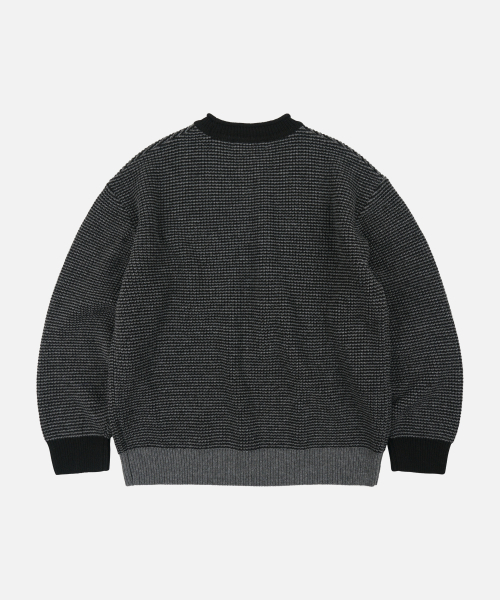 FRIZMWORKS(フリズムワークス)の「ROLLNECK RINGER KNIT _ BLACK(ニット/セーター・メンズ・その他・SMALL/MEDIUM/LARGE/X-LARGE)」の2枚目の写真