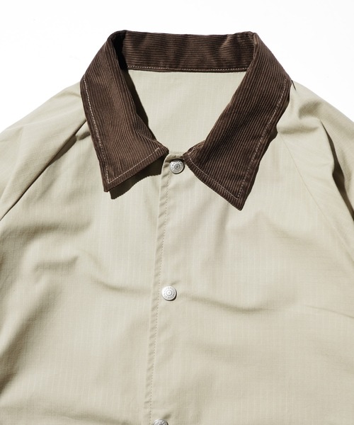 THRIFTY LOOK(スリフティールック)の「US MADE UPCYCLE COACH JACKET(ミリタリージャケット・メンズ・カーキ/オリーブ・LARGE/MEDIUM)」の19枚目の写真