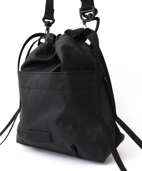 BAICYCLON by Bagjack(バイシクロン バイ バグジャック)の「【BAICYCLON by bagjack/バイシクロン バイ バッグジャック】BCL-158 DRAWSTRING SHOULDER BAG(ショルダーバッグ・メンズ・ブラック・FREE)」の3枚目の写真