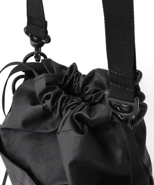 BAICYCLON by Bagjack(バイシクロン バイ バグジャック)の「【BAICYCLON by bagjack/バイシクロン バイ バッグジャック】BCL-158 DRAWSTRING SHOULDER BAG(ショルダーバッグ・メンズ・ブラック・FREE)」の4枚目の写真