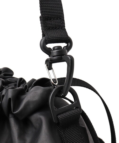 BAICYCLON by Bagjack(バイシクロン バイ バグジャック)の「【BAICYCLON by bagjack/バイシクロン バイ バッグジャック】BCL-158 DRAWSTRING SHOULDER BAG(ショルダーバッグ・メンズ・ブラック・FREE)」の11枚目の写真
