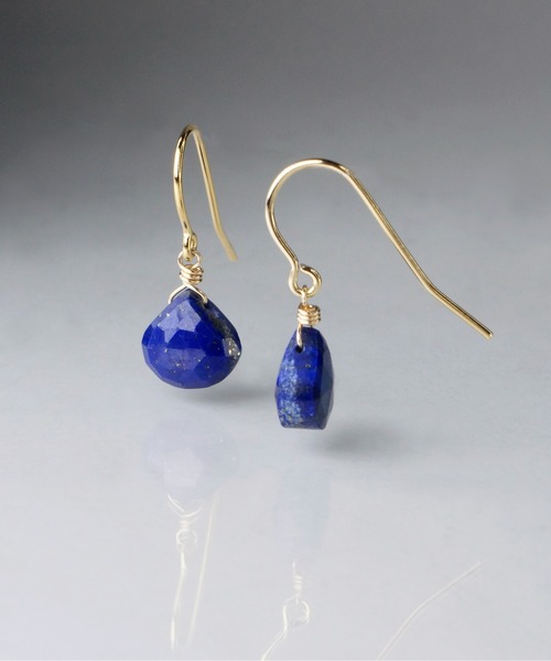 anq.(アンク)の「「anq.」ステンレス316L/K14GF・天然石マロンピアス(ピアス(両耳用)・レディース・ブラウン系その他2/レッド/ブラック/ホワイト/ライトピンク/ネイビー/ブルー/グリーン系その他2/グレー/ライトグレー/イエロー系その他/イエロー/クリア/アクア/ブラウン系その他/オレンジ/ターコイズブルー/グリーン系その他/グリーン/ブルー系その他/パープル系その他/パープル/エメラルド/ブラウン/ブルー系その他2/グリーン系その他3・ONE SIZE)」の16枚目の写真