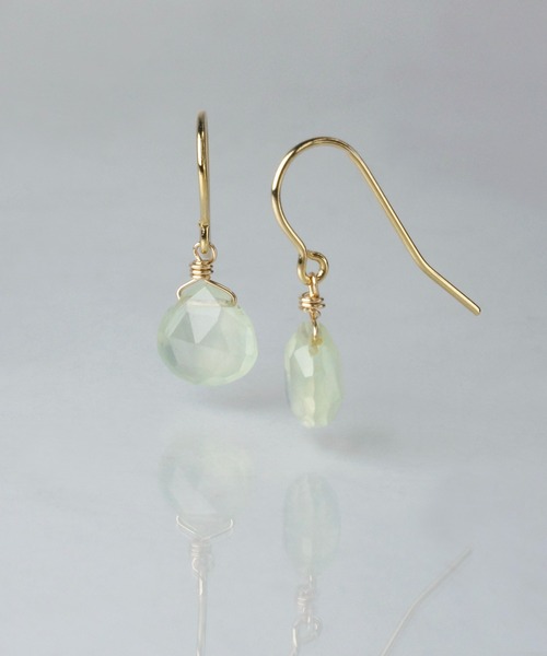 anq.(アンク)の「「anq.」ステンレス316L/K14GF・天然石マロンピアス(ピアス(両耳用)・レディース・ブラウン系その他2/レッド/ブラック/ホワイト/ライトピンク/ネイビー/ブルー/グリーン系その他2/グレー/ライトグレー/イエロー系その他/イエロー/クリア/アクア/ブラウン系その他/オレンジ/ターコイズブルー/グリーン系その他/グリーン/ブルー系その他/パープル系その他/パープル/エメラルド/ブラウン/ブルー系その他2/グリーン系その他3・ONE SIZE)」の13枚目の写真