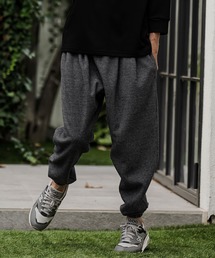 mp15527- Houndstooth Wool Blend Jogger Pants ジョガーパンツ(A76826cmb)