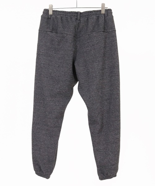 CAMBIO（カンビオ）の「mp15527- Houndstooth Wool Blend Jogger Pants ジョガーパンツ(A76826cmb)（その他パンツ・メンズ・ブラック/ブラウン/チャコール・S/M/L）」の21枚目の写真
