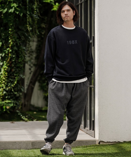 CAMBIO（カンビオ）の「mp15527- Houndstooth Wool Blend Jogger Pants ジョガーパンツ(A76826cmb)（その他パンツ・メンズ・ブラック/ブラウン/チャコール・S/M/L）」の10枚目の写真