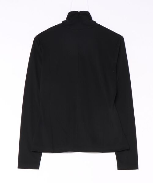 DRESSLAVE（ドレスレイブ）の「36G fine air turtle pull(36ゲージ ファインエアータートルトップス)（Tシャツ/カットソー・レディース・ホワイト/ブラック・38）」の3枚目の写真
