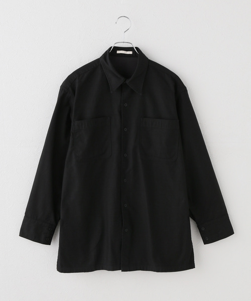 plage(プラージュ)の「Utility Long シャツ(シャツ/ブラウス・レディース・ベージュ/ブラック・FREE)」の22枚目の写真