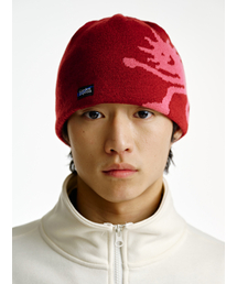 GARDEN EXPRESS（ガーデンエクスプレス）の「Garden Character Beanie (red)（ニットキャップ/ビーニー）」