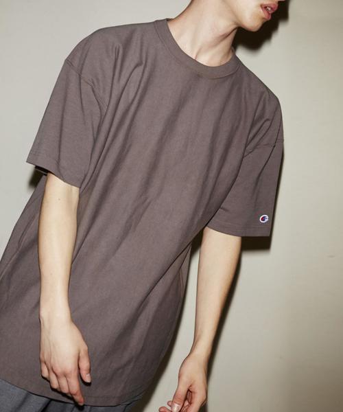 Champion（チャンピオン）の「＜Champion×monkey time＞ ∴ RW R/T TEE/Tシャツ◆（Tシャツ/カットソー・メンズ・ホワイト/ブラック/ダークグレー/ダークブラウン・MEDIUM/LARGE/SMALL/X-LARGE）」の16枚目の写真