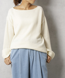 DouDou | 袖ボリュームプルオーバーニット(ニット/セーター)