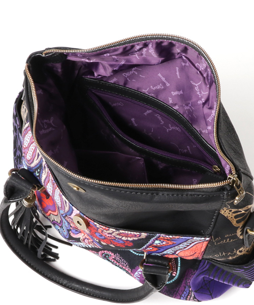 Desigual（デシグアル）の「「Desigual/デシグアル」バッグ（ショルダーバッグ・レディース・ブラック・ONE SIZE）」の12枚目の写真