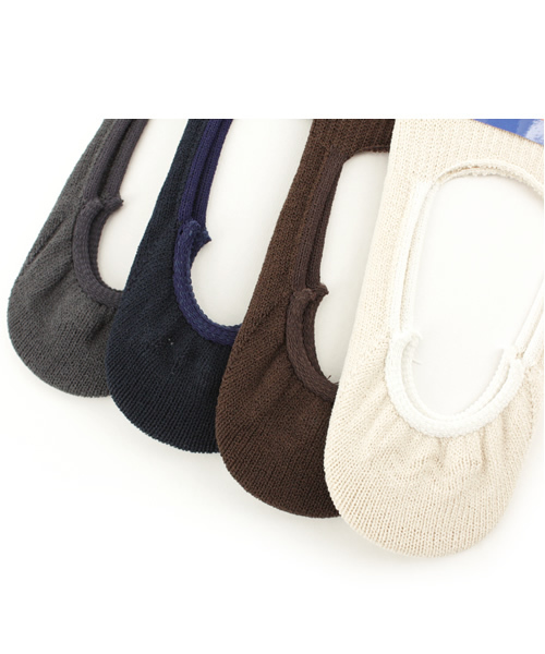 BEAMS BOY（ビームスボーイ）の「□BEAMS BOY / ソリッド ローファーソックス（ソックス/靴下・レディース・オフホワイト/チャコールグレー/ライトブラウン/ネイビー・ONE SIZE）」の8枚目の写真