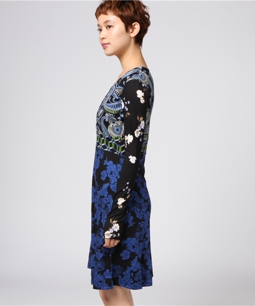 Desigual（デシグアル）の「「Desigual/デシグアル」ワンピース（ワンピース・レディース・ブラック・SMALL/LARGE/MEDIUM/X-LARGE）」の3枚目の写真