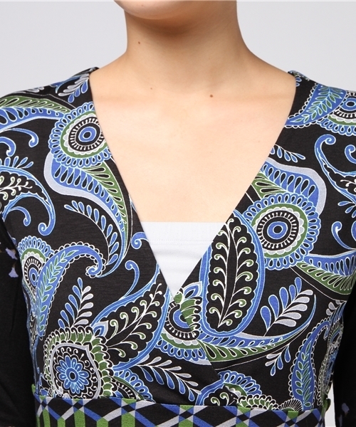 Desigual（デシグアル）の「「Desigual/デシグアル」ワンピース（ワンピース・レディース・ブラック・SMALL/LARGE/MEDIUM/X-LARGE）」の6枚目の写真