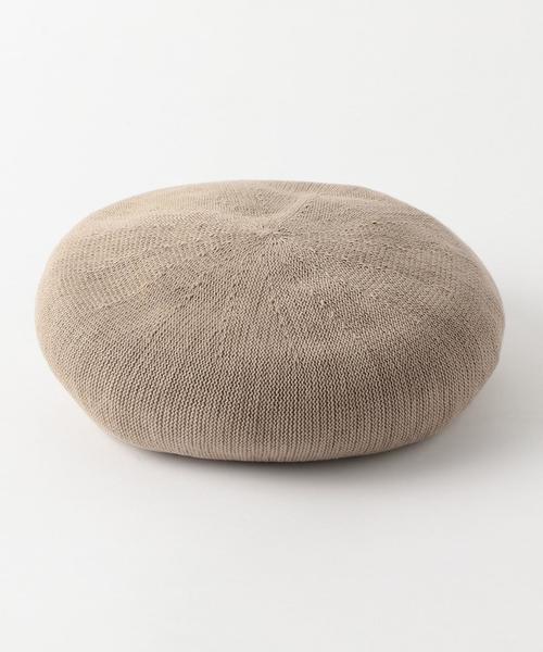 Another Edition（アナザーエディション）の「サマーベレー帽 ◆（ハンチング/ベレー帽・レディース・ライトグレー/ベージュ/ライトピンク/ブラック/ブラウン/レッド・FREE）」の5枚目の写真