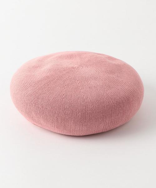 Another Edition（アナザーエディション）の「サマーベレー帽 ◆（ハンチング/ベレー帽・レディース・ライトグレー/ベージュ/ライトピンク/ブラック/ブラウン/レッド・FREE）」の6枚目の写真