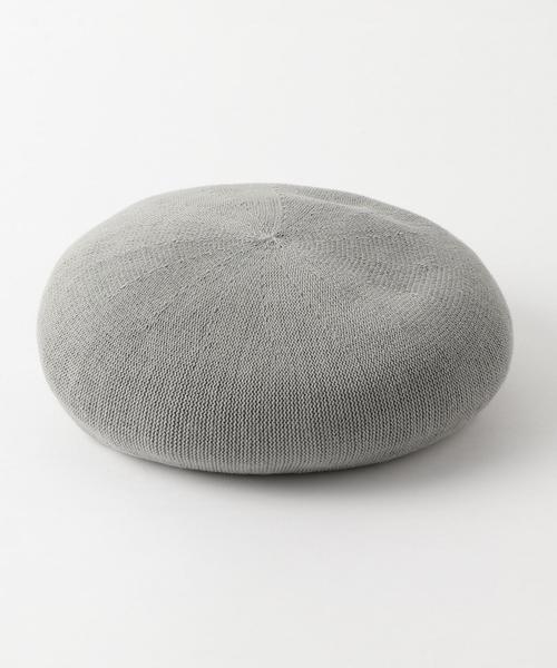 Another Edition（アナザーエディション）の「サマーベレー帽 ◆（ハンチング/ベレー帽・レディース・ライトグレー/ベージュ/ライトピンク/ブラック/ブラウン/レッド・FREE）」の3枚目の写真