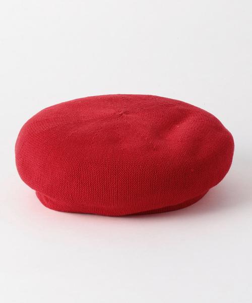 Another Edition（アナザーエディション）の「サマーベレー帽 ◆（ハンチング/ベレー帽・レディース・ライトグレー/ベージュ/ライトピンク/ブラック/ブラウン/レッド・FREE）」の14枚目の写真