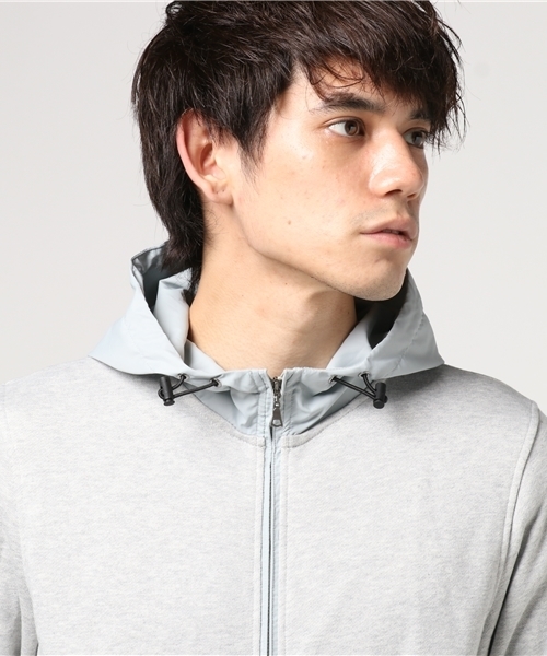 McGREGOR（マックレガー）の「裏毛スポーティパーカー（カーディガン/ボレロ・メンズ・ワイン/ネイビー/グレー・L/M/LL）」の7枚目の写真