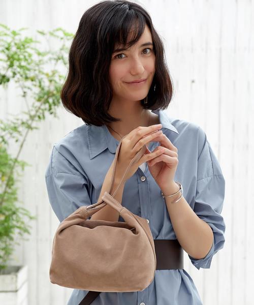 green label relaxing（グリーンレーベルリラクシング）の「[別注]LAURA DI MAGGIO KC ワンハンドルバッグ ◆（トートバッグ・レディース・ホワイト/ブラック/ベージュ・FREE）」の14枚目の写真