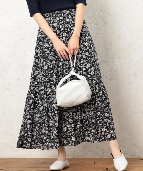 green label relaxing（グリーンレーベルリラクシング）の「[別注]LAURA DI MAGGIO KC ワンハンドルバッグ ◆（トートバッグ・レディース・ホワイト/ブラック/ベージュ・FREE）」の6枚目の写真
