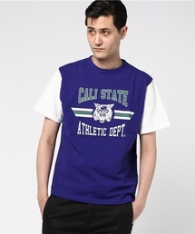 Denime | ビッグシルエットベースボールTシャツ　CALI(Tシャツ/カットソー)