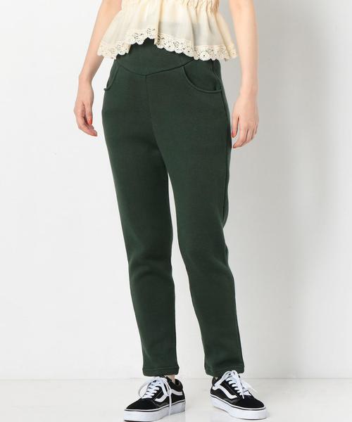 Another Edition（アナザーエディション）の「セッケツリブパンツ ◆（その他パンツ・レディース・ブラック/ダークグリーン・MEDIUM/SMALL）」の2枚目の写真