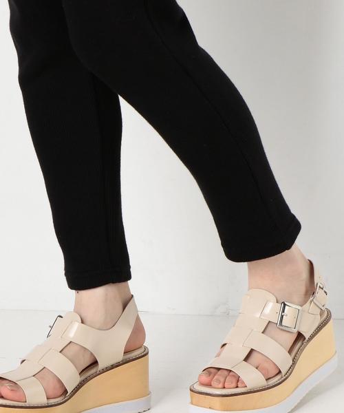 Another Edition（アナザーエディション）の「セッケツリブパンツ ◆（その他パンツ・レディース・ブラック/ダークグリーン・MEDIUM/SMALL）」の12枚目の写真