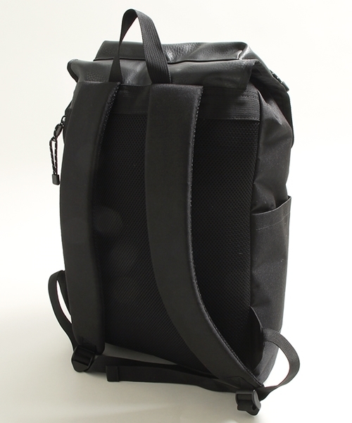 WEGO（ウィゴー）の「WEGO/フェイクレザーコンビフラップリュック（バックパック/リュック・メンズ・ブラック/その他1・FREE）」の10枚目の写真