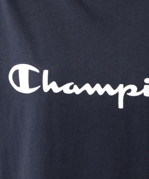 Champion（チャンピオン）の「[WEB限定]［別注チャンピオン］SC Champion×GLR ロゴ ワンピース ◆（ワンピース・レディース・ホワイト/ネイビー/グレー・MEDIUM）」の9枚目の写真