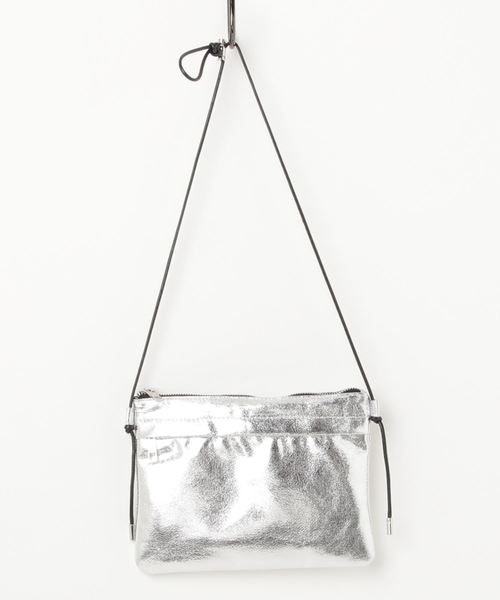 CONTROL FREAK / CTFK（コントロールフリーク）の「デイリーサコッシュ（ショルダーバッグ・レディース・シルバー/ゴールド/パイソン・FREE）」の2枚目の写真