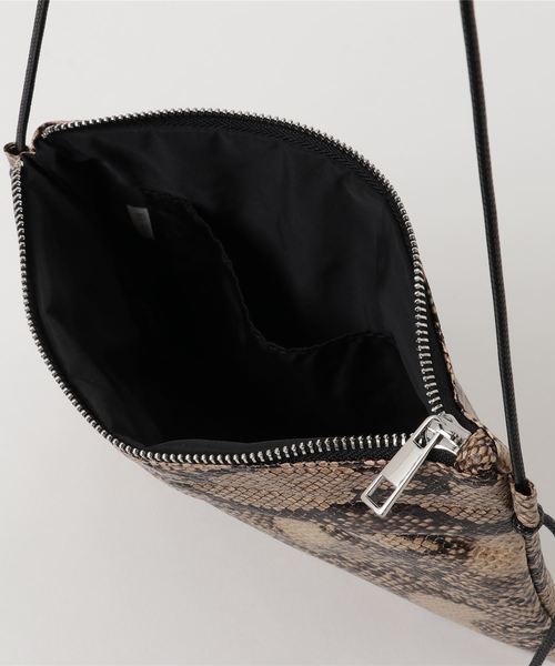 CONTROL FREAK / CTFK（コントロールフリーク）の「デイリーサコッシュ（ショルダーバッグ・レディース・シルバー/ゴールド/パイソン・FREE）」の5枚目の写真