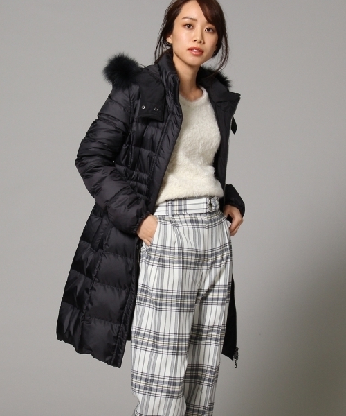 Untitled アンタイトル の 洗える リバーシブルダウンコート ダウンジャケット コート Wear