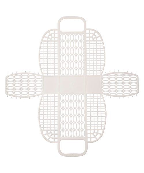 PUEBCO（プエブコ）の「PLASTIC MARKET BAG Large（トートバッグ・メンズ・ホワイト/ブラック/グレー・LARGE）」の10枚目の写真