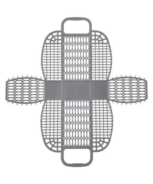 PUEBCO（プエブコ）の「PLASTIC MARKET BAG Large（トートバッグ・メンズ・ホワイト/ブラック/グレー・LARGE）」の12枚目の写真